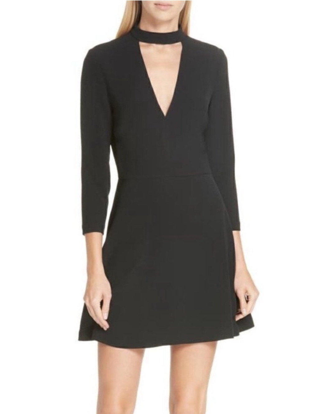 NWT ALC Lee Cut Out Mini Dress Black